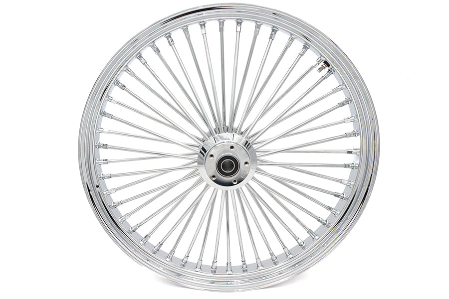 HARLEY 26 inch x 3.5 inch King Spoke Front Wheel Chrome Fits 0-  Custom, Application