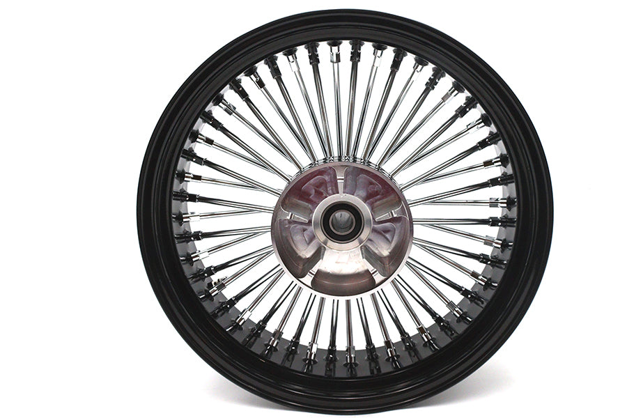 HARLEY 18 inch x 5.5 inch King Spoke Rear Wheel Black Fits 0-  Custom, Application