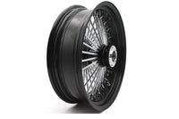 HARLEY 18 inch x 5.5 inch King Spoke Rear Wheel Black Fits 0-  Custom, Application