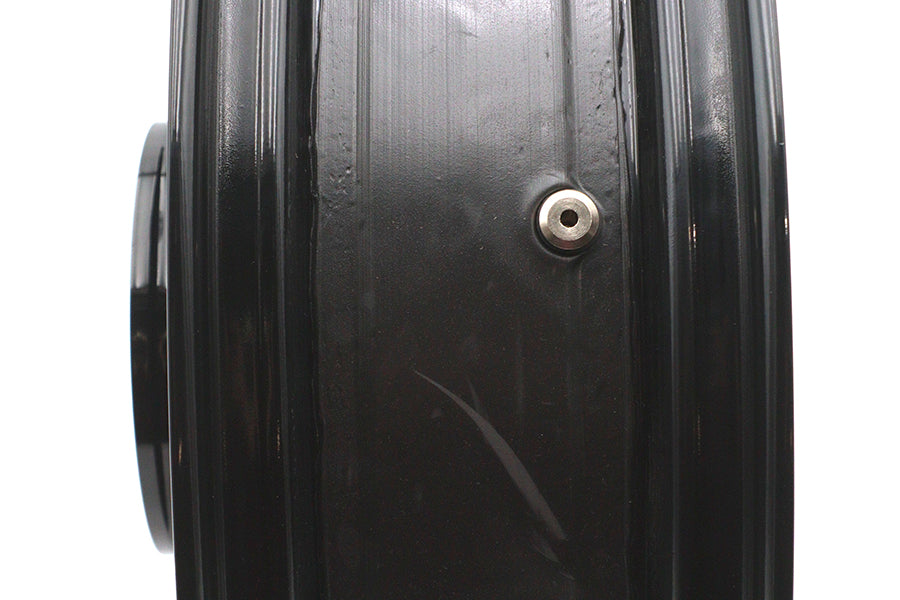 HARLEY 18 inch x 5.5 inch King Spoke Rear Wheel Black Fits 0-  Custom, Application