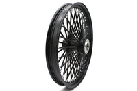HARLEY 21 inch x 2.15 inch King Spoke Front Wheel Black Fits 0-  Custom, Application