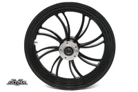 HARLEY 18 inch x 3.5 inch Vortex Front Wheel Black Cut Fits 0-  Custom, application