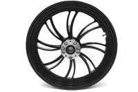 HARLEY 18 inch x 3.5 inch Vortex Front Wheel Black Cut Fits 0-  Custom, application