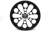HARLEY 23 inch x 3.5 inch Kool Kat Front Wheel Black Cut Fits 0-  Custom, application