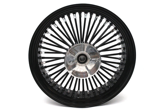 HARLEY 18 inch x 5.5 inch King Spoke Rear Wheel Black Fits 0-  Custom, Application