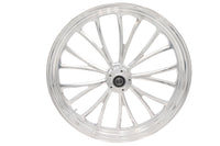 HARLEY 23 inch x 3.5 inch Manhattan Front Wheel Polished Aluminum Fits 0-  Custom, Application