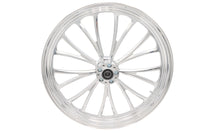 HARLEY 23 inch x 3.5 inch Manhattan Front Wheel Polished Aluminum Fits 0-  Custom, Application