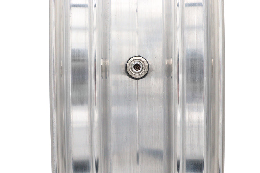 HARLEY 23 inch x 3.5 inch Manhattan Front Wheel Polished Aluminum Fits 0-  Custom, Application