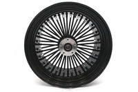 HARLEY 18 inch x 10.5 inch King Spoke Rear Wheel Black Fits 0-  Custom, Application