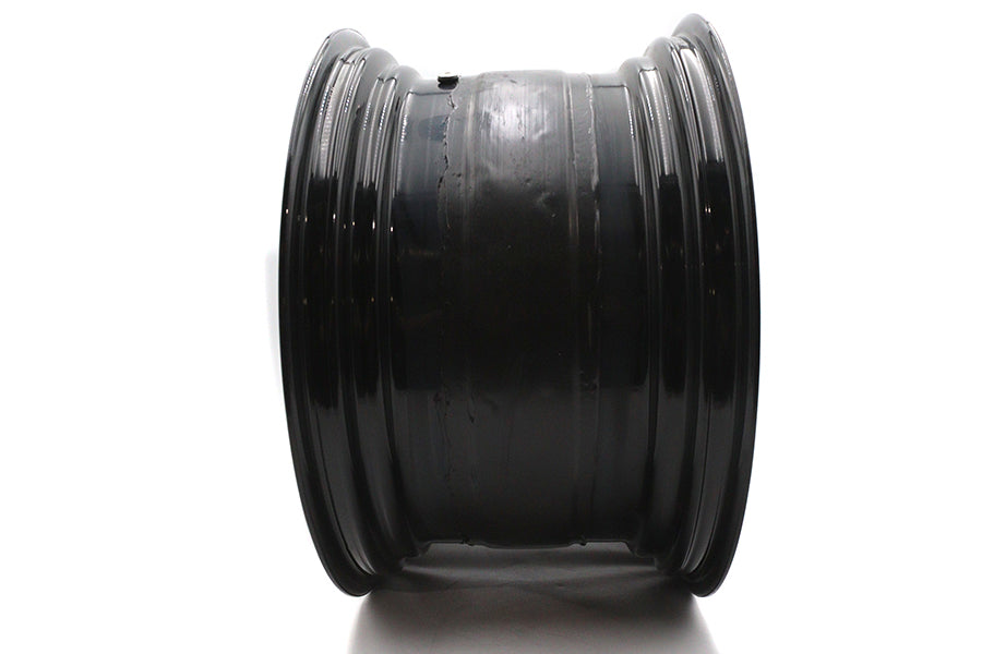 HARLEY 18 inch x 10.5 inch King Spoke Rear Wheel Black Fits 0-  Custom, Application