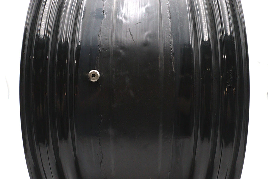 HARLEY 18 inch x 10.5 inch King Spoke Rear Wheel Black Fits 0-  Custom, Application