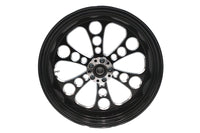 HARLEY 18 inch x 5.5 inch Kool Kat Rear Wheel Black Cut Fits 0-  Custom, Application