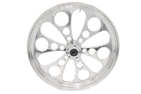 HARLEY 23 inch x 3.5 inch Kool Kat Front Wheel Polished Aluminum Fits 0-  Custom, Application