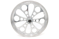HARLEY 23 inch x 3.5 inch Kool Kat Front Wheel Polished Aluminum Fits 0-  Custom, Application