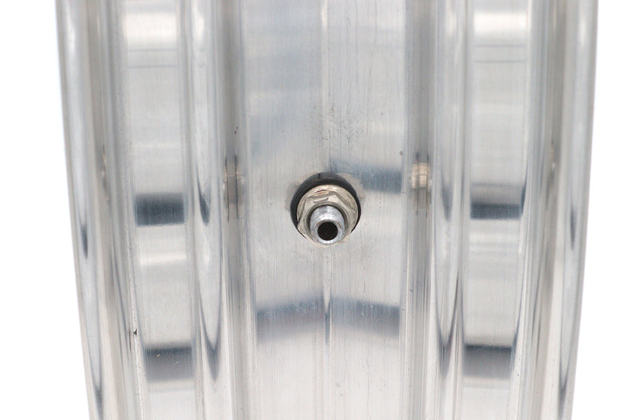 HARLEY 23 inch x 3.5 inch Kool Kat Front Wheel Polished Aluminum Fits 0-  Custom, Application