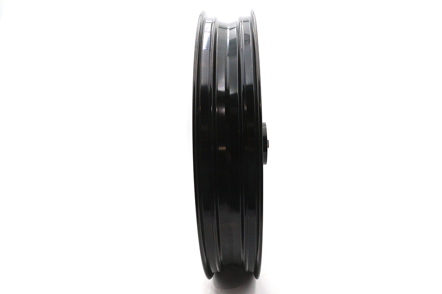 HARLEY 23 inch x 3.5 inch Vortex Front Wheel Black Cut Fits 0-  Custom, application