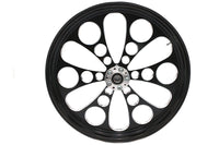 HARLEY 23 inch x 3.5 inch Kool Kat Front Wheel Black Cut Fits 0-  Custom, application