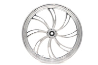HARLEY 23 inch x 3.5 inch Vortex Front Wheel Polished Aluminum Fits 0-  Custom, application