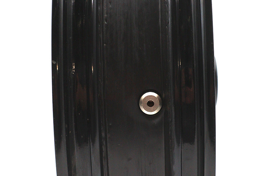 HARLEY 18 inch x 3.5 inch Ultima 60 Spoke Front Wheel Black Fits 0-  Custom, Application with 1 axle