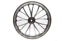 HARLEY 21 inch x 2.15 inch Manhattan Front Wheel Polished Aluminum Fits 0-  Custom, Application