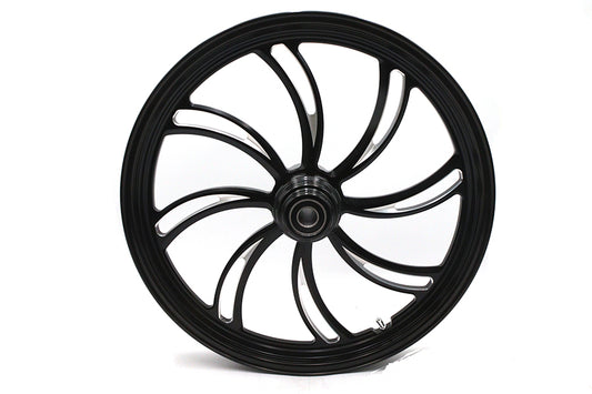 HARLEY 21 inch x 2.15 inch Vortex Front Wheel Black Cut Fits 0-  Custom, application