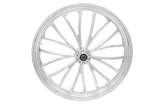 HARLEY 26 inch x 3.5 inch Manhattan Front Wheel Polished Fits 0-  Custom, Application
