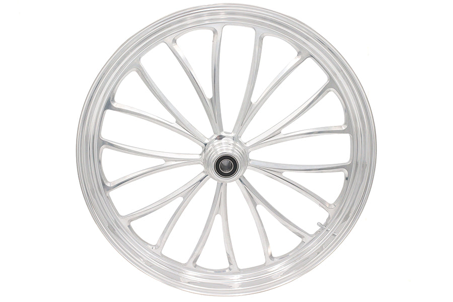 HARLEY 26 inch x 3.5 inch Manhattan Front Wheel Polished Fits 0-  Custom, Application