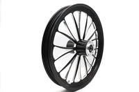 HARLEY 21 inch x 2.15 inch Manhattan Front Wheel Black Cut Fits 0-  Custom, Application