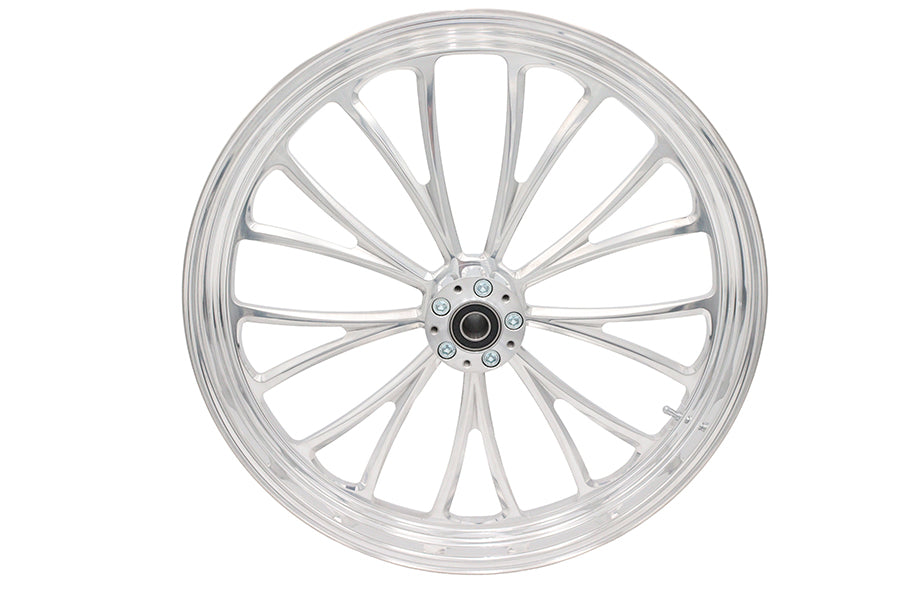 HARLEY 23 inch x 3.5 inch Manhattan Front Wheel Polished Fits 0-  Custom, Application