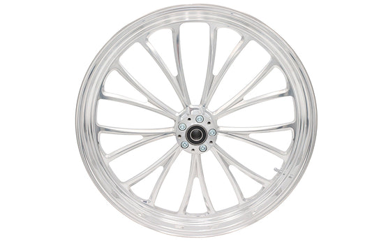 HARLEY 23 inch x 3.5 inch Manhattan Front Wheel Polished Fits 0-  Custom, Application