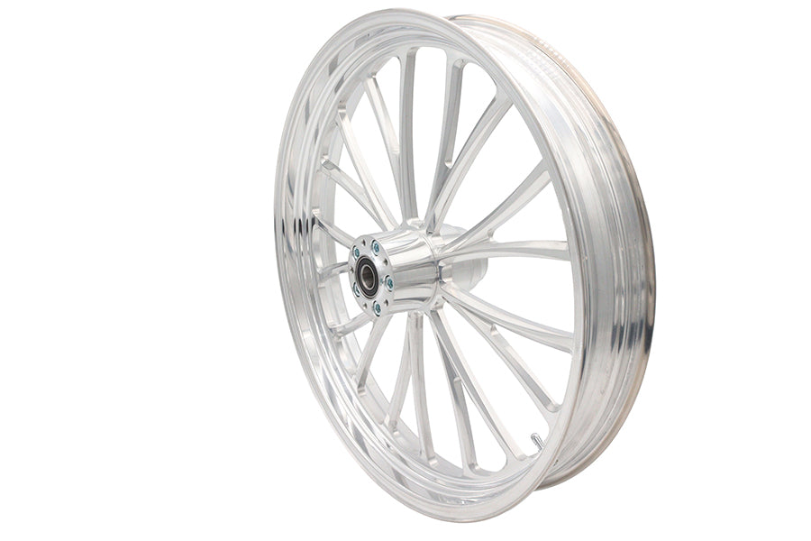 HARLEY 23 inch x 3.5 inch Manhattan Front Wheel Polished Fits 0-  Custom, Application