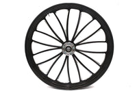 HARLEY 26 inch x 3.5 inch Manhattan Front Wheel Black Cut Fits 0-  Custom, Application