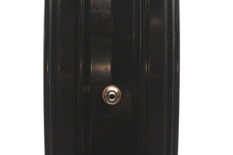 HARLEY 26 inch x 3.5 inch Manhattan Front Wheel Black Cut Fits 0-  Custom, Application