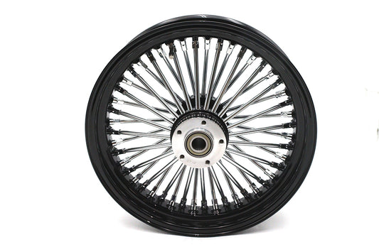 HARLEY 16 inch x 3.5 inch King Spoke Rear Wheel Black Fits 0-  Custom, application