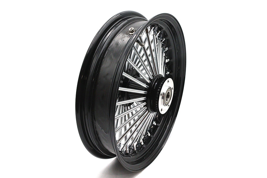 HARLEY 16 inch x 3.5 inch King Spoke Rear Wheel Black Fits 0-  Custom, application