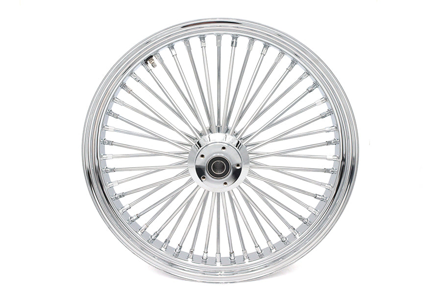 HARLEY 23 inch x 3.5 inch King Spoke Front Wheel Chrome Fits 0-  Custom, Application