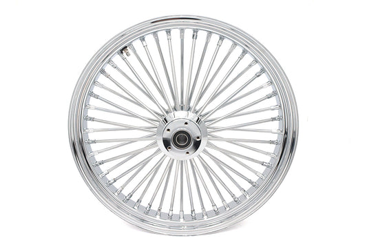 HARLEY 23 inch x 3.5 inch King Spoke Front Wheel Chrome Fits 0-  Custom, Application