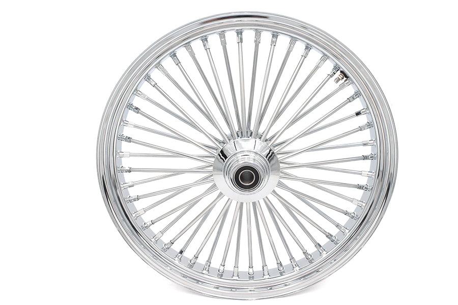 HARLEY 23 inch x 3.5 inch King Spoke Front Wheel Chrome Fits 0-  Custom, Application