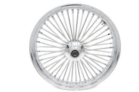 HARLEY 23 inch x 3.5 inch King Spoke Front Wheel Chrome Fits 0-  Custom, Application