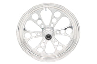 HARLEY 18 inch x 3.5 inch Kool Kat Front Wheel Polished Aluminum Fits 0-  Custom, Application