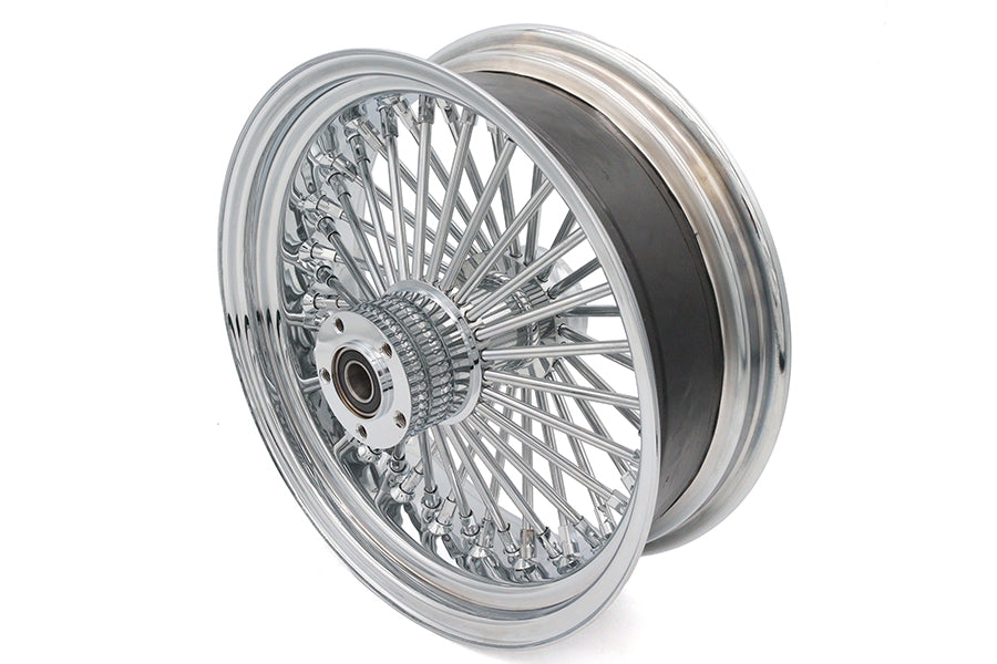 HARLEY 16 inch x 5.5 inch King Spoke Rear Wheel Chrome Fits 0-  Custom, Application