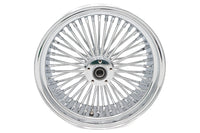 HARLEY 17 inch x 6.0 inch King Spoke Rear Wheel Chrome Fits 0-  Custom, Application