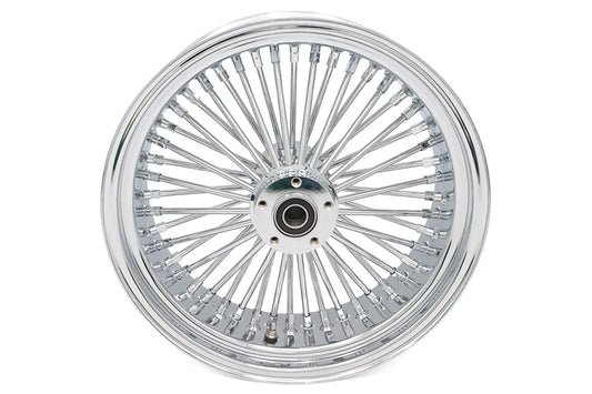 HARLEY 17 inch x 6.0 inch King Spoke Rear Wheel Chrome Fits 0-  Custom, Application