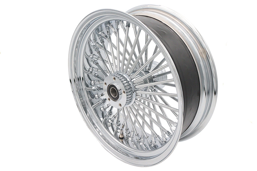 HARLEY 17 inch x 6.0 inch King Spoke Rear Wheel Chrome Fits 0-  Custom, Application