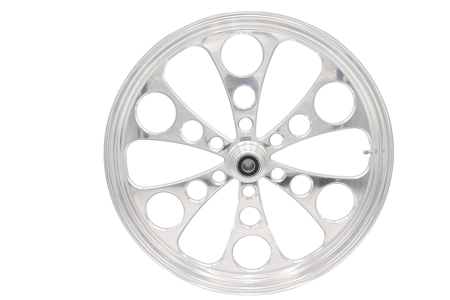 HARLEY 26 inch x 3.5 inch Kool Kat Front Wheel Polished Fits 0-  Custom, Application