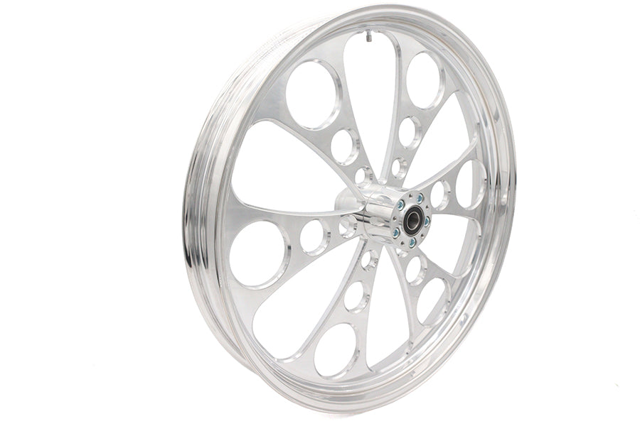 HARLEY 26 inch x 3.5 inch Kool Kat Front Wheel Polished Fits 0-  Custom, Application