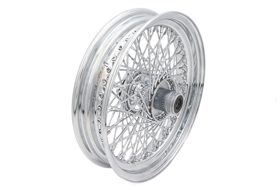 HARLEY 16 inch x 3.0 inch Ultima Front Spoke Wheel Chrome Fits 1986-1999 FLST,
