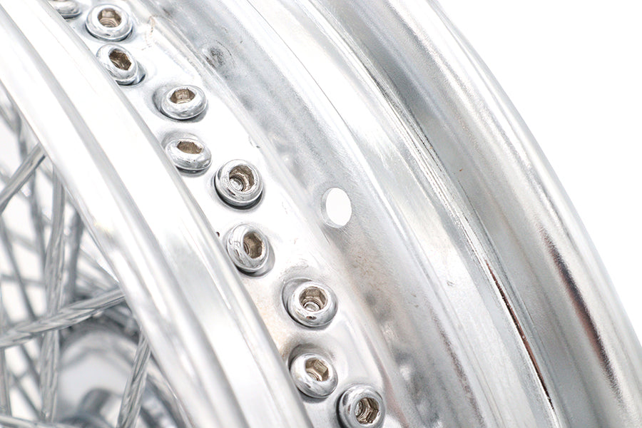 HARLEY 16 inch x 3.0 inch Ultima Front Spoke Wheel Chrome Fits 1986-1999 FLST,