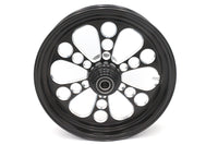 HARLEY 16 inch x 3.5 inch Kool Kat Front Wheel Black Cut Fits 0-  Custom, Application