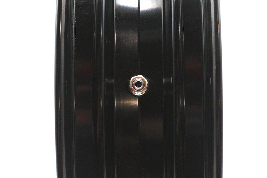 HARLEY 18 inch x 3.5 inch Kool Kat Front Wheel Black Cut Fits 0-  Custom, Application